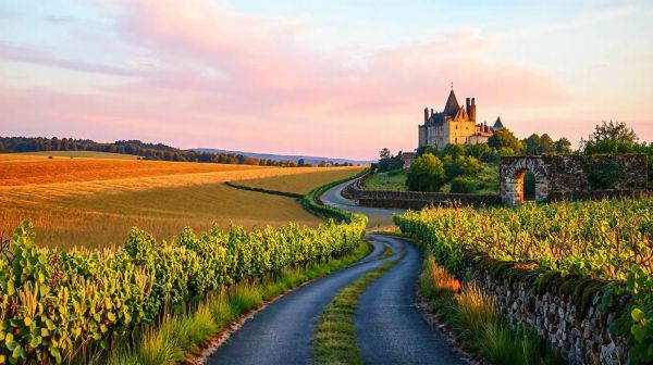 Découvrez des trésors cachés le long des grandes routes viticules en Bourgogne